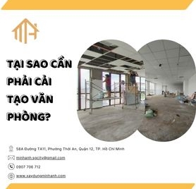 Công Trình Cải Tạo Văn Phòng Uy Tín Tại TP. Hồ Chí Minh