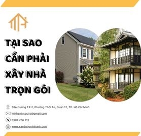 Dịch Vụ Xây Nhà Trọn Gói Uy Tín, Chất Lượng Tại TP. Hồ Chí Minh